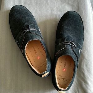 Clarks Artisan Unstructured black loafer size 7 1/2